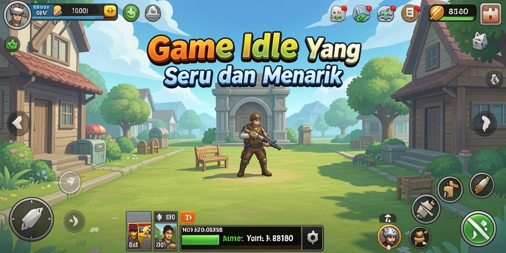 Gameplay menarik dari 8180 yang menampilkan mekanik Idle.