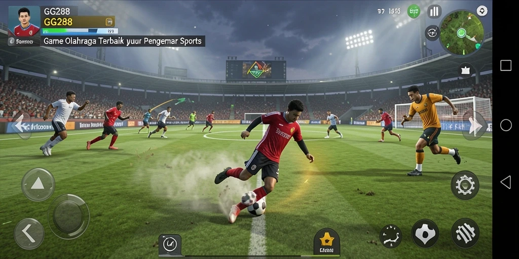Tampilan aksi seru dalam gameplay GG288 yang mendebarkan.