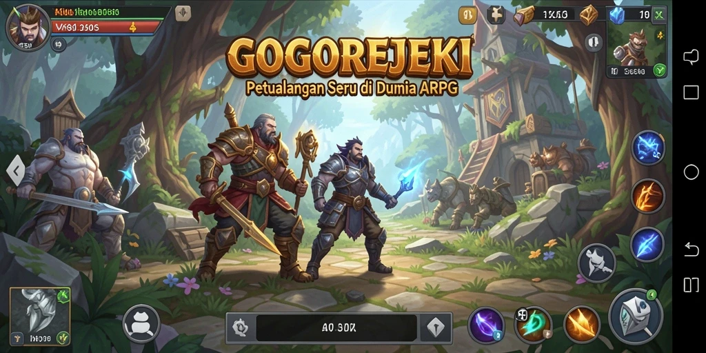 Gameplay ARPG yang seru dengan grafik yang memukau di GOGOREJEKI.