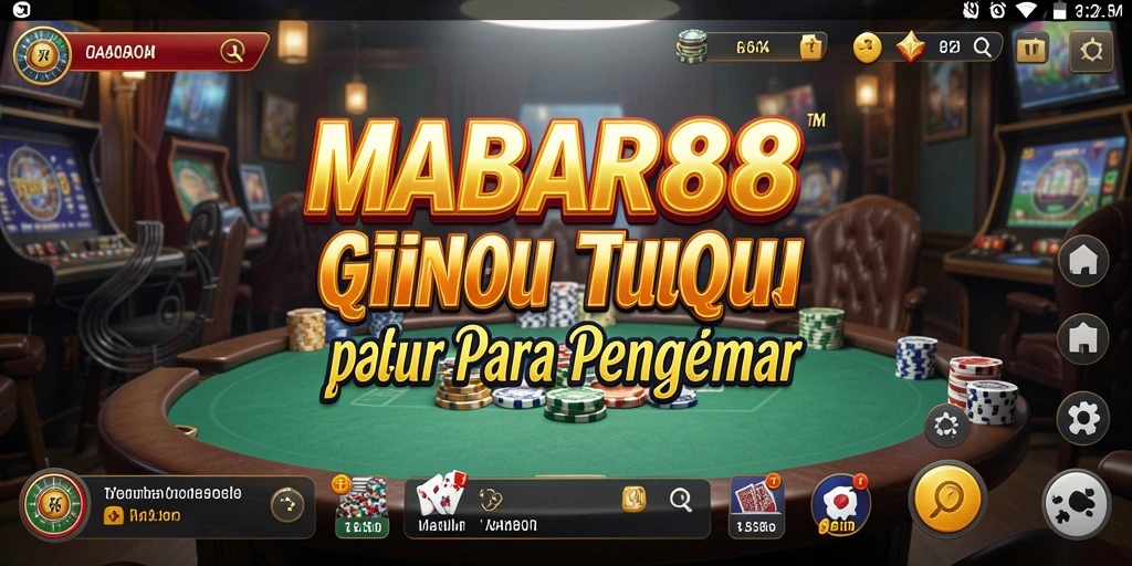 Tangkapan layar gameplay QiuQiu yang seru di MABAR88.
