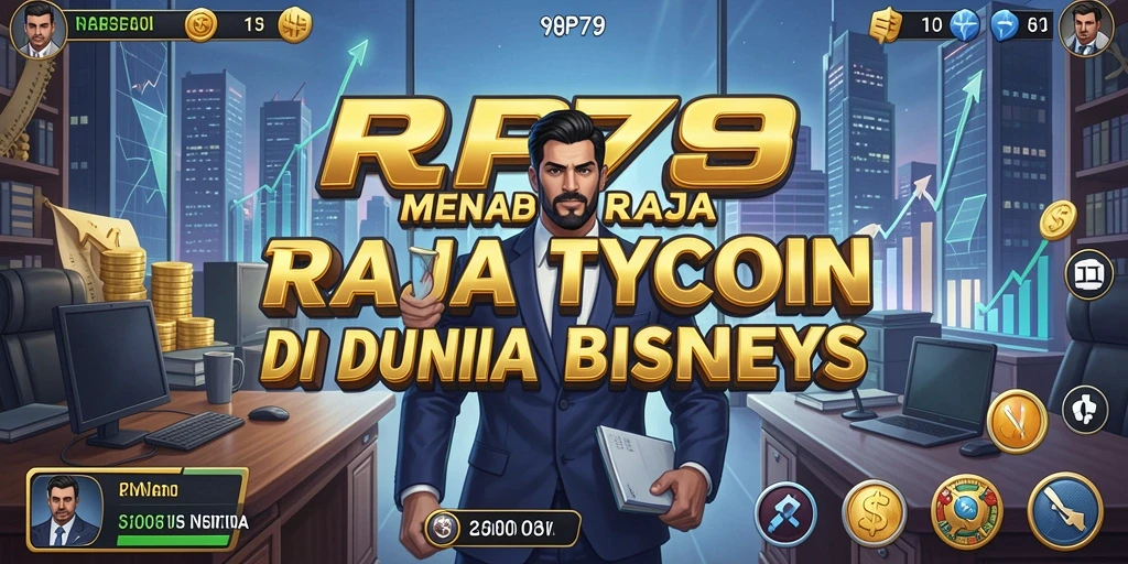 Tampilan screenshot utama RP79 menampilkan gameplay Tycoon yang menakjubkan.