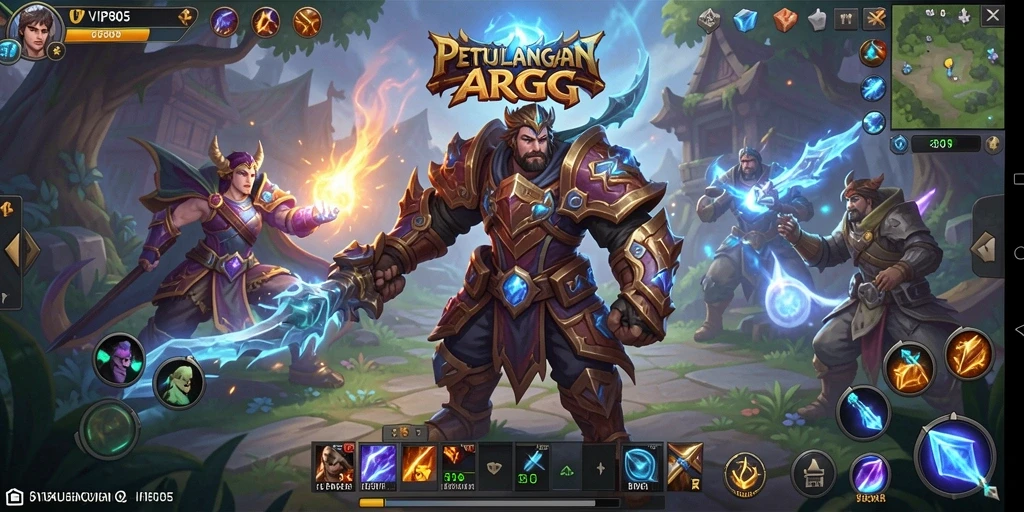 Gameplay seru dan aksi mendebarkan dalam VIP805.