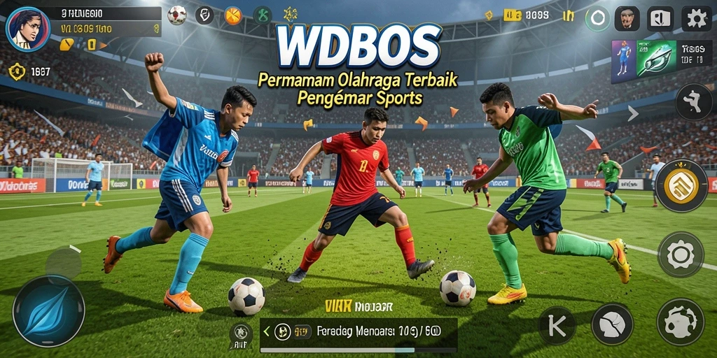 Tampilan menarik dari gameplay <strong>WDBOS</strong> dengan berbagai jenis olahraga.
